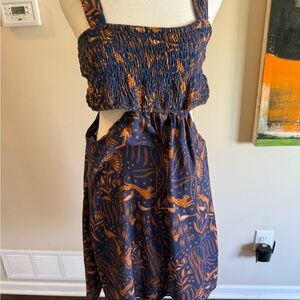 Anthropologie Piper Cut-Out Dress